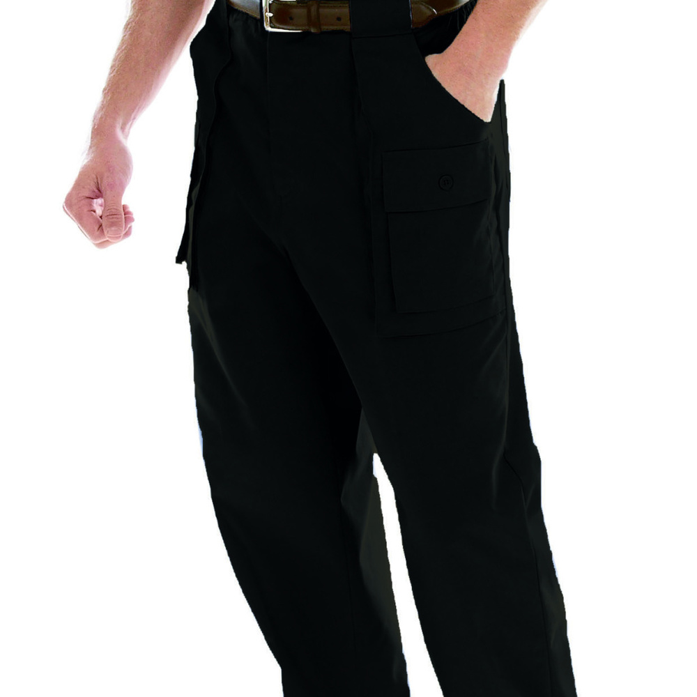 Landau Men's Black 7 Pocket Trouser